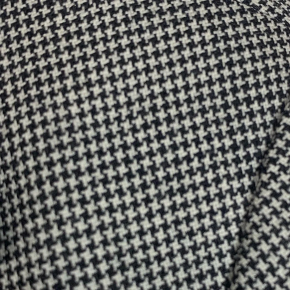 Ross Mayer Women’s 100% Wool Houndstooth Blazer Bow Pockets Size 12 Career - Picture 8 of 14